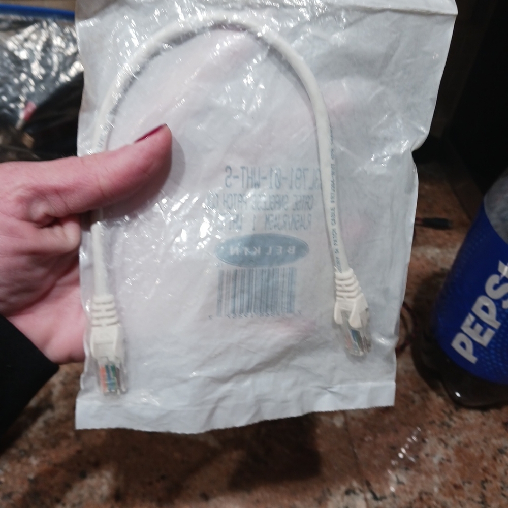 Belkin Cat5e Patch Cable (A3L791-01-WHT-S)